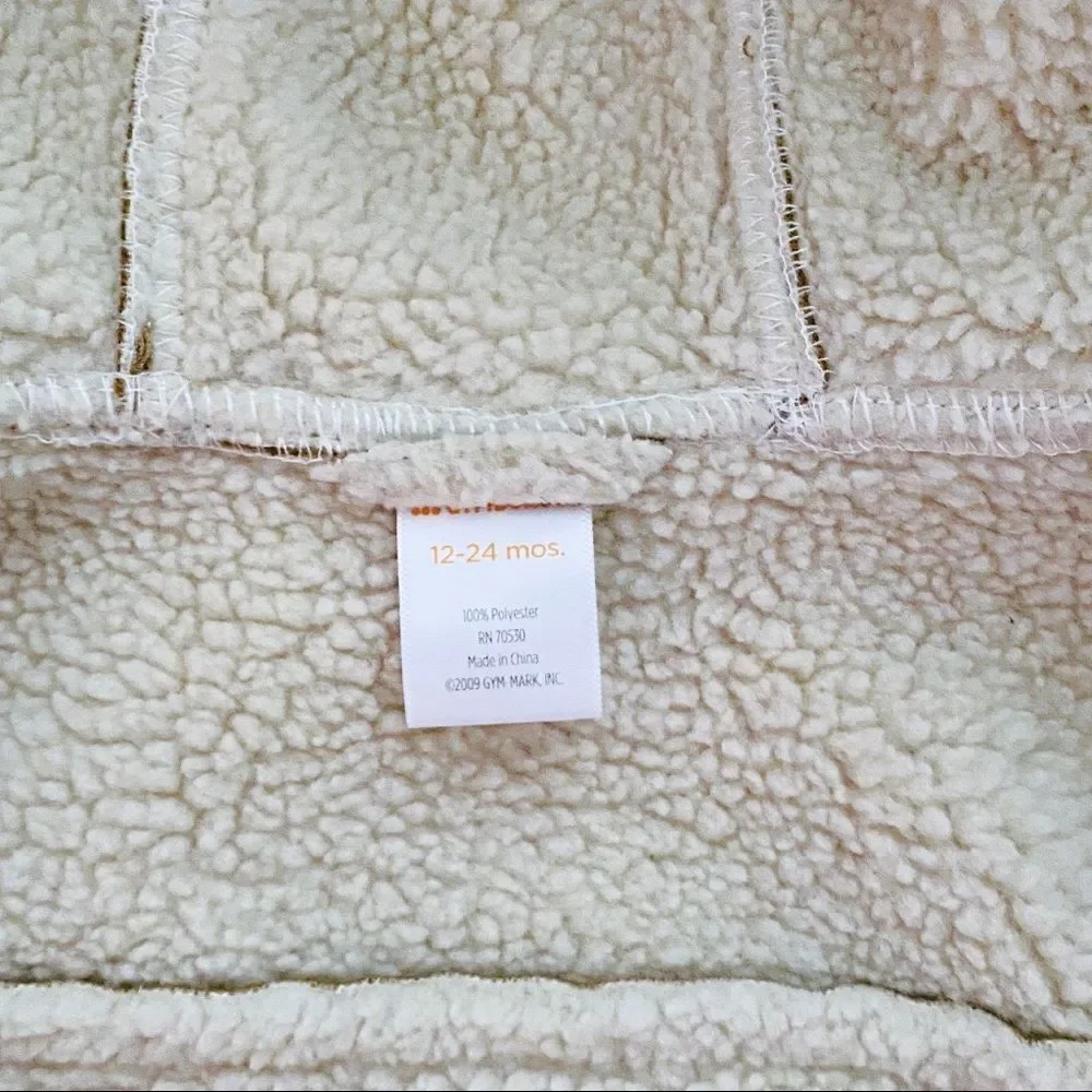 GYMBOREE | Mustard | FAUX SUEDE COAT